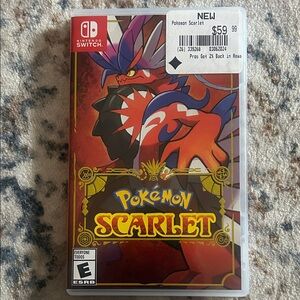 Pokémon Scarlet for Nintendo Switch - Red and Gold